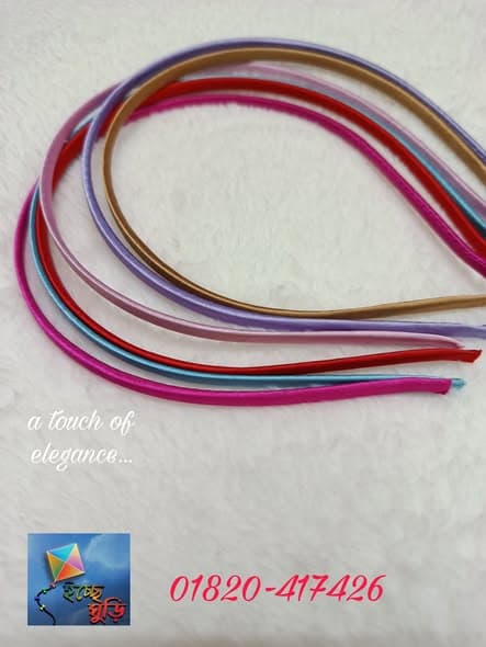 গিংহাম বো ব্যান্ড — Gingham Bow Bands